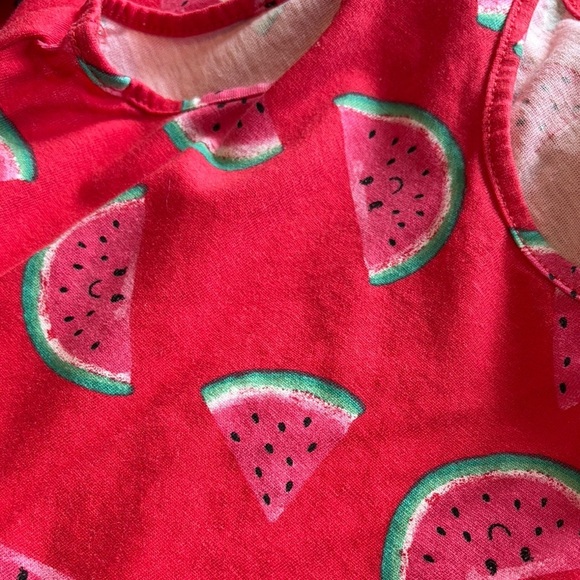H&M watermelon Print Red Kids Dress size 8-10 years - Picture 5 of 6